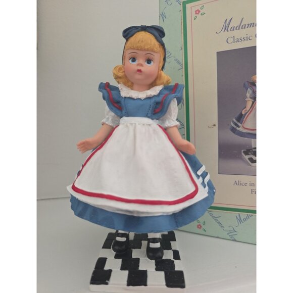Madame Alexander 6" Alice in Wonderland Figurine Limited Edition Vintage 1999 - Picture 2 of 4